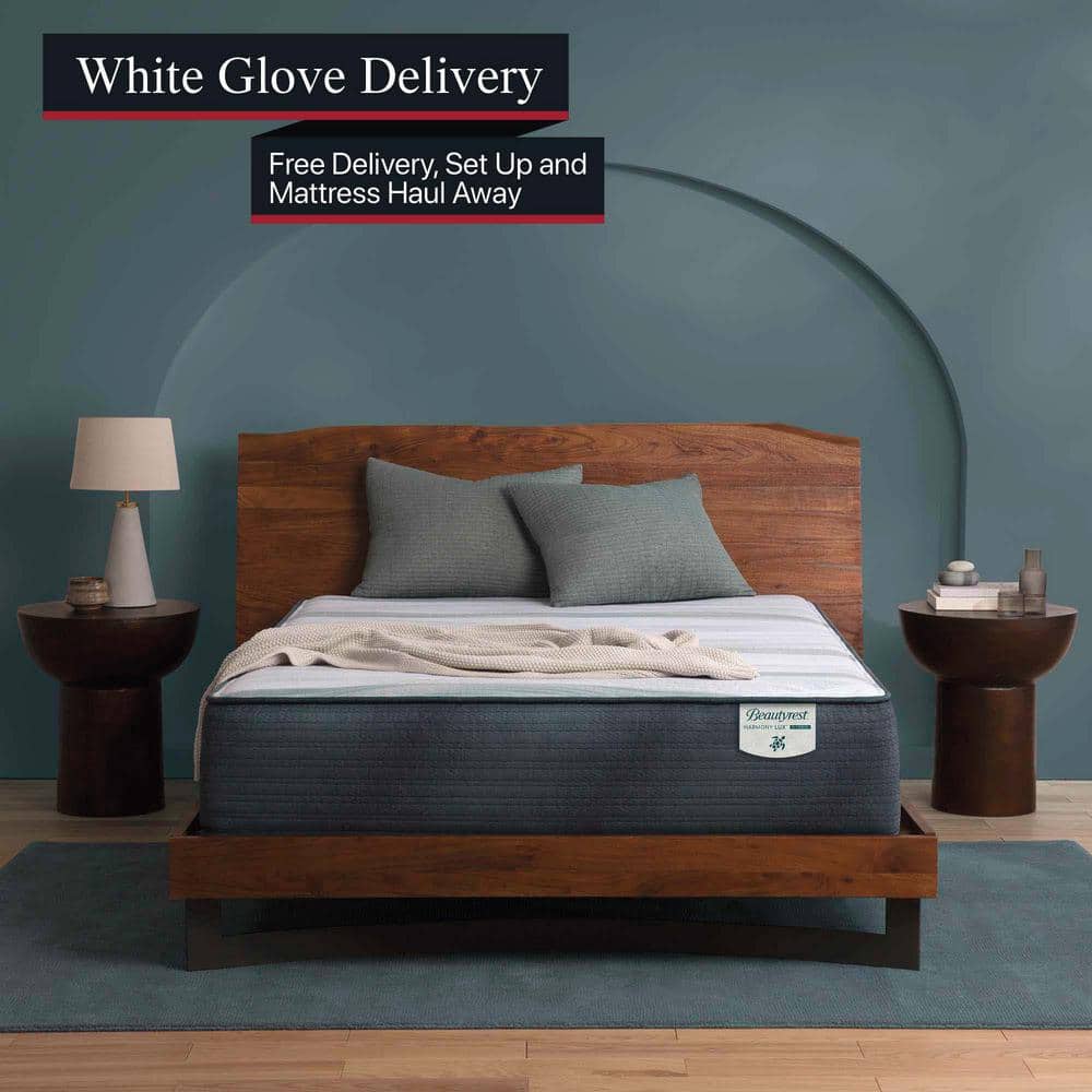 Full Firm Hybrid Mattress with Boxspring and Innerspring
