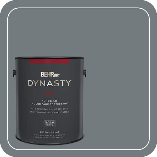 BEHR DYNASTY 1 gal. #PPU25-19 Ocean Swell Flat Exterior Stain-Blocking Paint & Primer