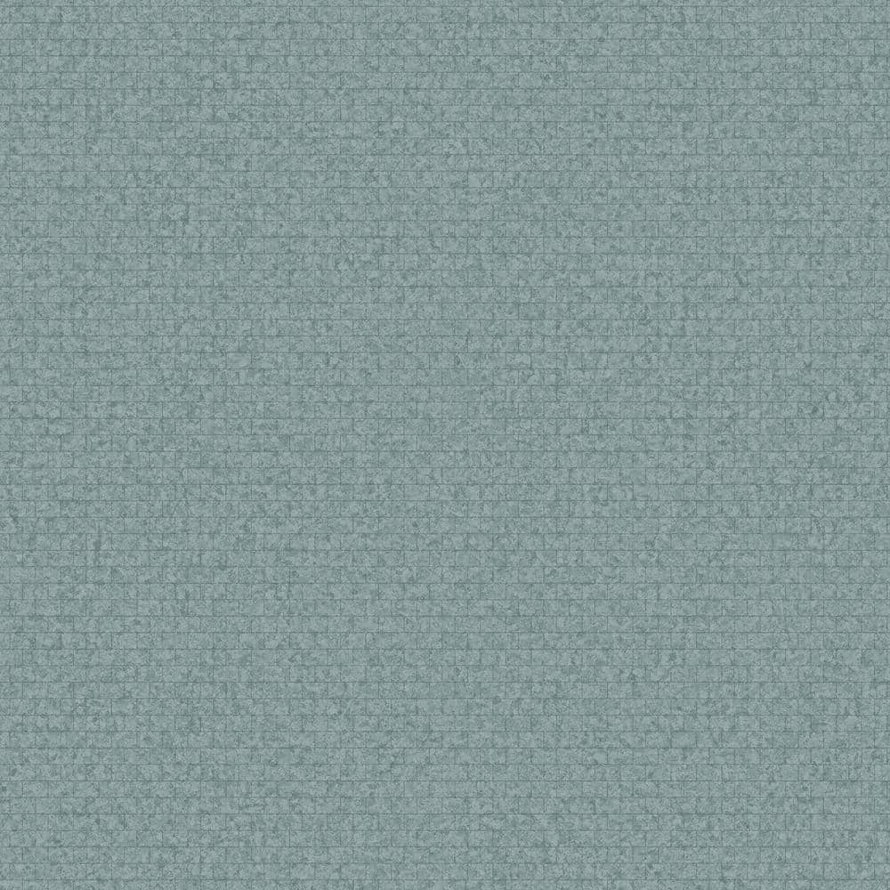 Hilbert Teal Geometric Vinyl Wallpaper Roll