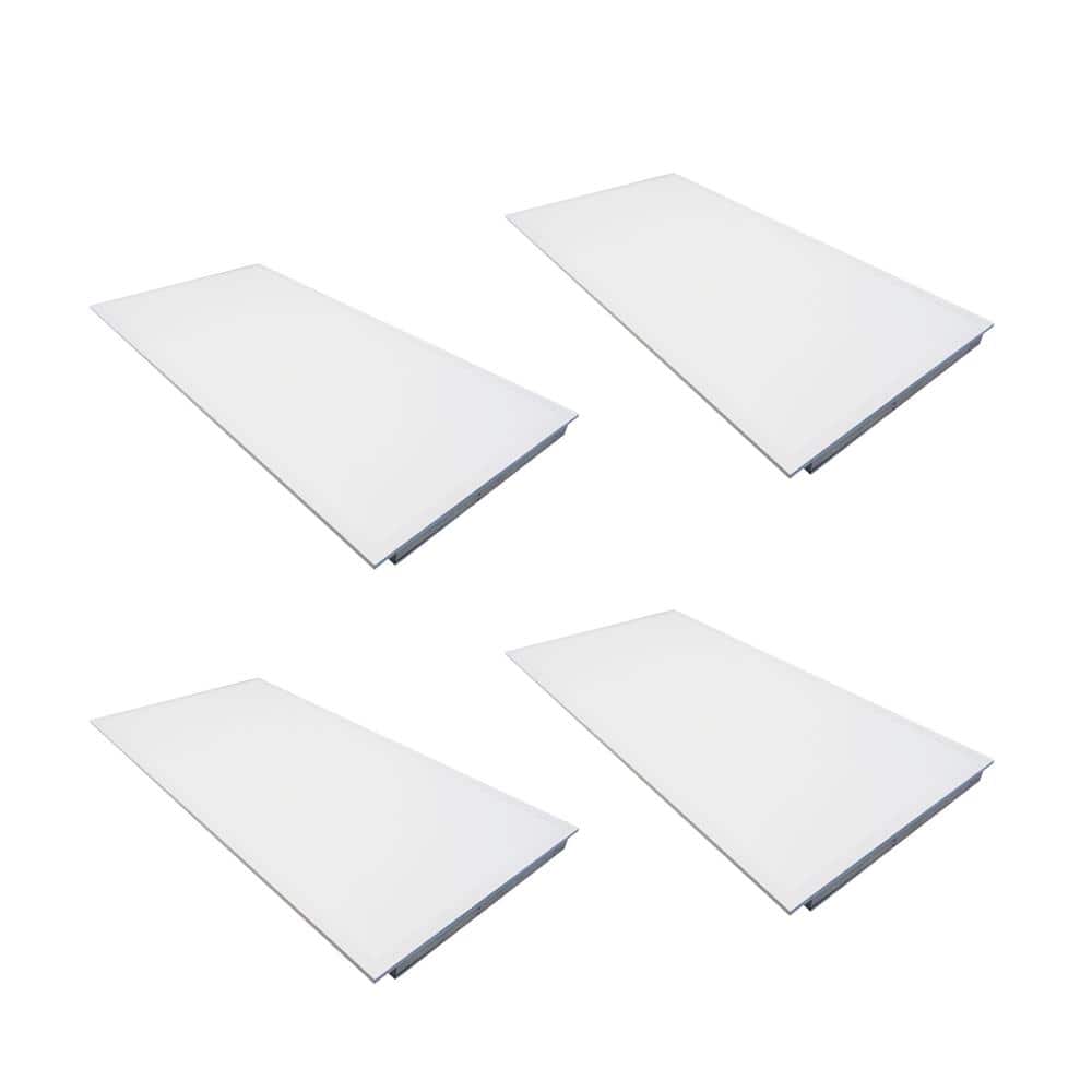 2x4 LED Back-Lit Panel, Adjustable Watt and CCT with 12V Aux and Usmart Cover (4-Pack) price history on PriceWatchPro