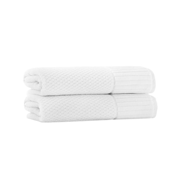 Enchante Home 2-Piece Anthracite Turkish Cotton Bath Sheet (Timaru) in the Bathroom  Towels department at