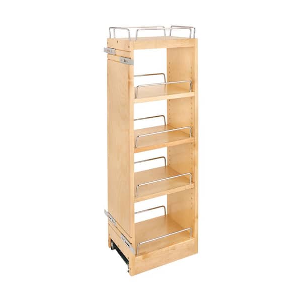 Wood Wall Cabinet Pullout Organizer for 36" H Cabinets w/ BB Soft-Close
