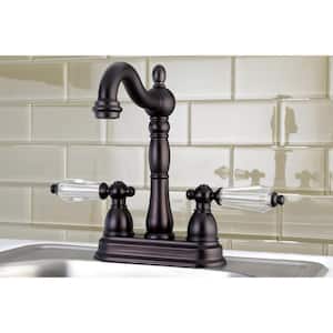 Single Handle Hole fnf383 Oil Rubbed Bronze Bathroom Kitchen Bar Sink Faucet 