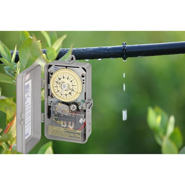 Intermatic T8800 Automatic Indoor Outdoor Irrigation Sprinkler Timer Control 