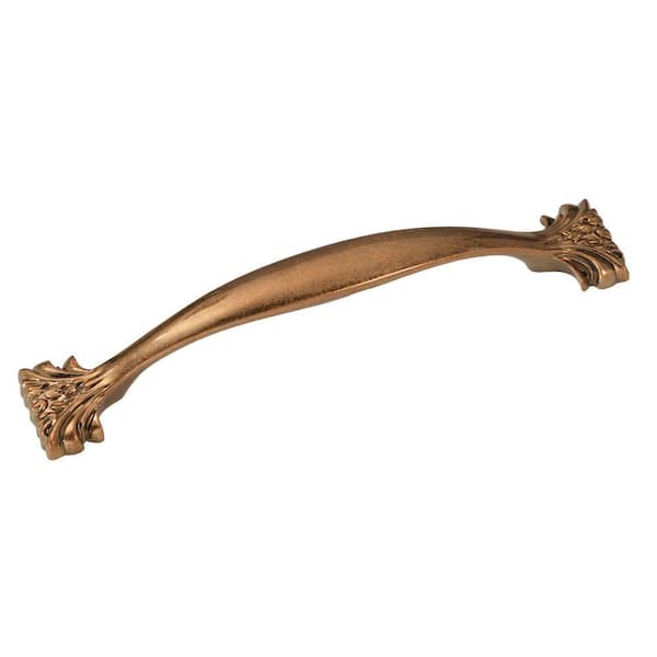 HICKORY HARDWARE Ithaca 5 in. Antique Rose Gold Cabinet Center-to-Center Pull