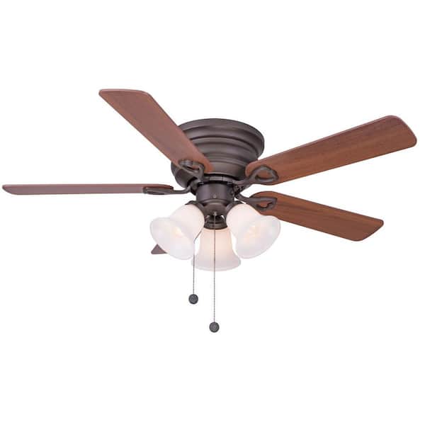 Unbranded Display Clarkston 44 in. Oiled Rubbed Bronze Ceiling Fan