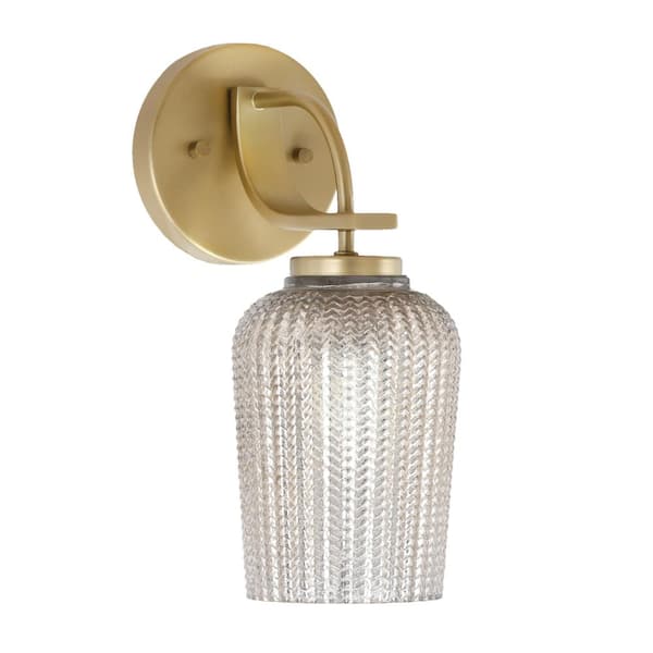 Unbranded Olympia 1-Light New Age Brass Wall Sconce