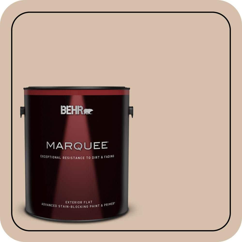 1 gal. #ICC-42 Comforting Flat Exterior Paint & Primer product image for price tracking