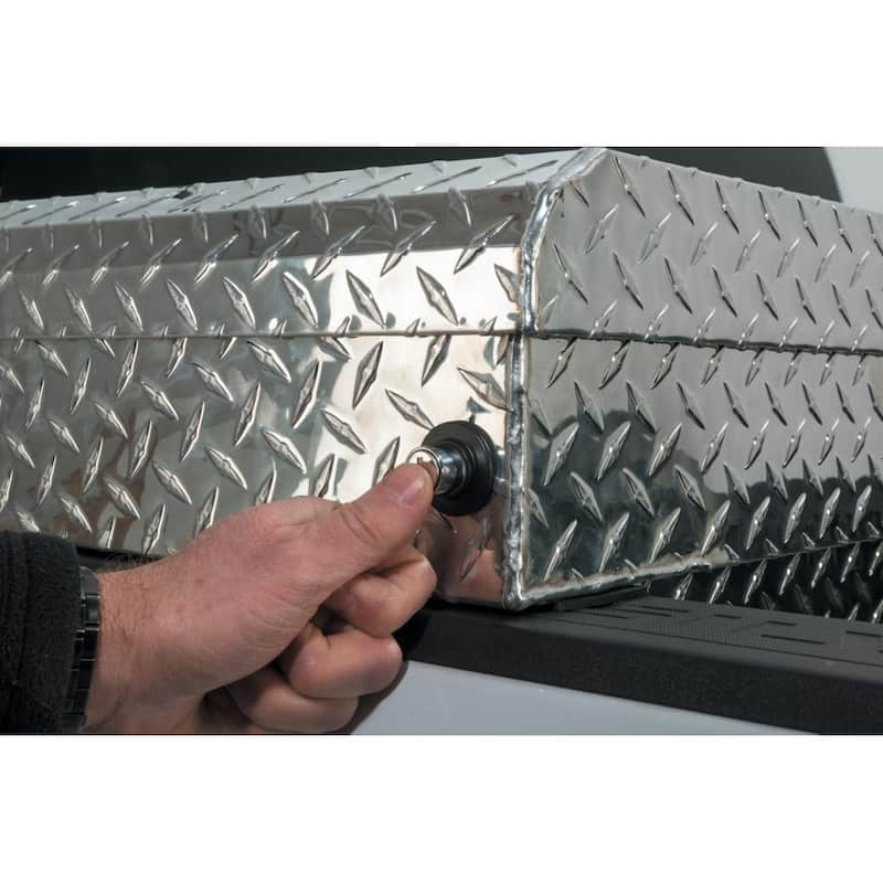 71.36 in. Diamond Plate Aluminum Full Size Crossbed Truck Tool Box