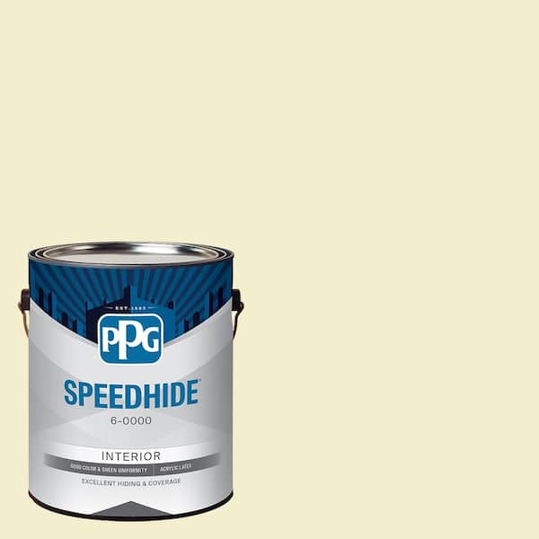 SPEEDHIDE 1 gal. PPG1107-1 Minimal Satin Interior Paint