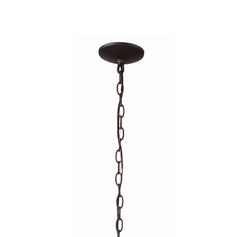 Oil Rubbed Bronze 5-Light Candle Chandelier