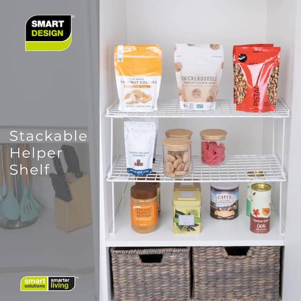 Rebrilliant Stackable Can Rack Organizer, Stackable Potato Chip Bag Storage  Dispenser for Kitchen Cabinet