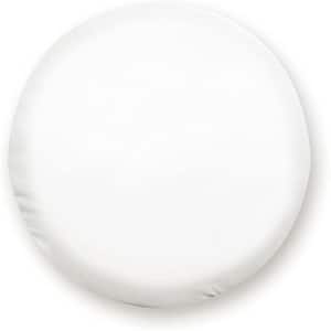 Overdrive Universal Fit Spare White Tire Cover, 26.75-29inch