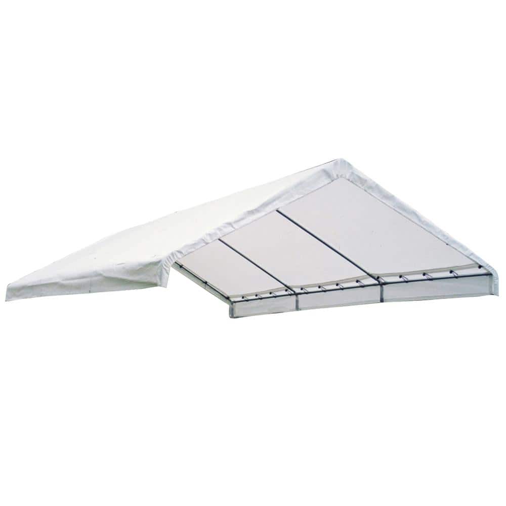 18 ft. W x 40 ft. D SuperMax Fire-Rated Canopy Replacement Cover (for 2 in. Frame) in White with 100% Waterproof Seams price history on PriceWatchPro