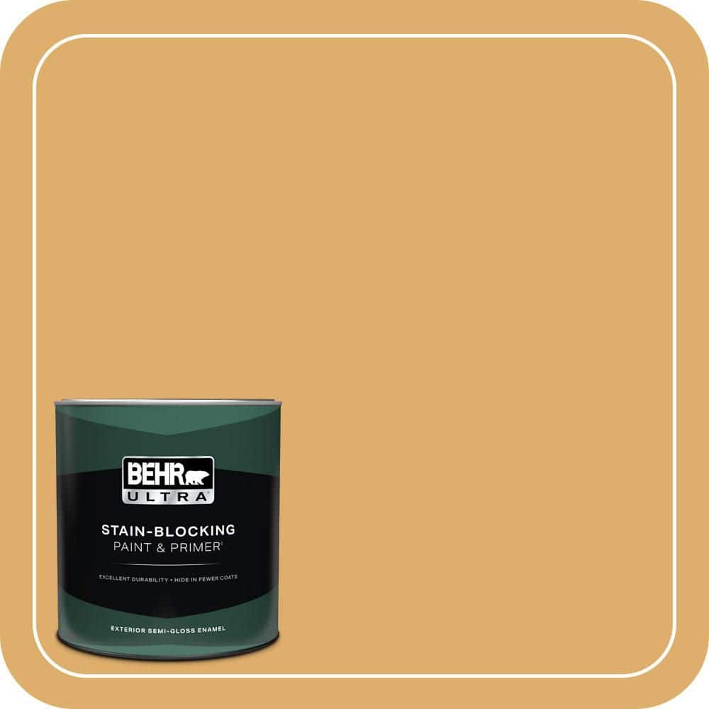 1 qt. #320D-5 Sweet Maple Semi-Gloss Enamel Exterior Paint & Primer price history on PriceWatchPro