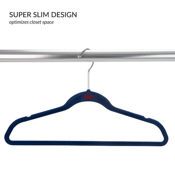 SIMPLIFY Navy Hangers 25-Pack 3224-NAVY - The Home Depot