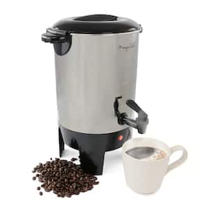 Waring Commercial 880 oz., 110-Cup, Stainless Steel Coffee Urn WCU110 - The  Home Depot