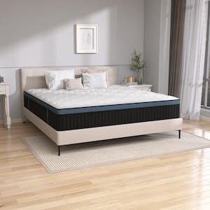 Breathable King Medium Memory Foam 14 in. Bed-in-a-Box Mattress