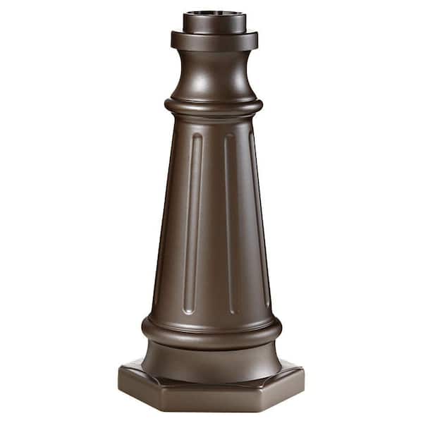 Oil Rubbed Bronze Outdoor Lantern Post Base