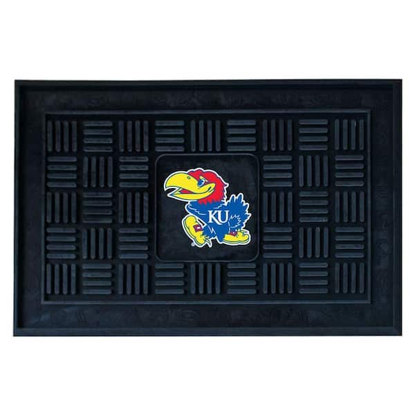 FANMATS University of Kansas 18 in. x 30 in. Door Mat