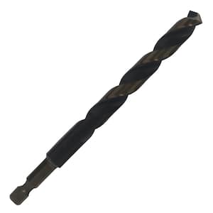 27/64 in. Quick Change Drill Bit with Hex Shank (6-Pieces)