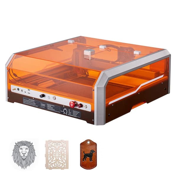 Laser Engraver, 20 W 15.7 x 15.7 in. Laser Engraving and Cutting Machine for Wood, Leather, Glass, Paper