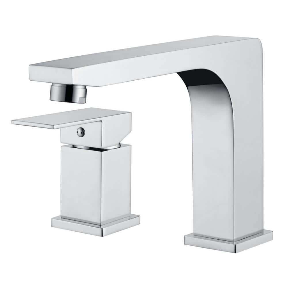 Icon Single-Handle Deck-Mount Roman Tub Filler Faucet in Polished Chrome price history on PriceWatchPro