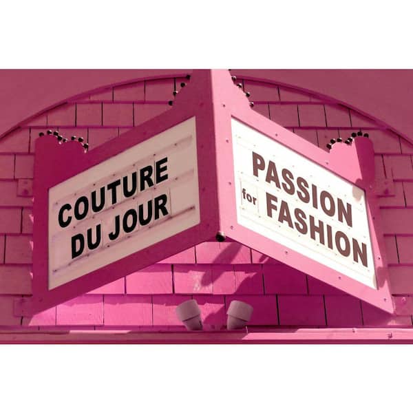 VENICE BEACH Collections Passion for Fashion Theater Marquis by Grotto Studios Unframed Graphic Print Abstract Poster Art Print 24 in. x 36 in.