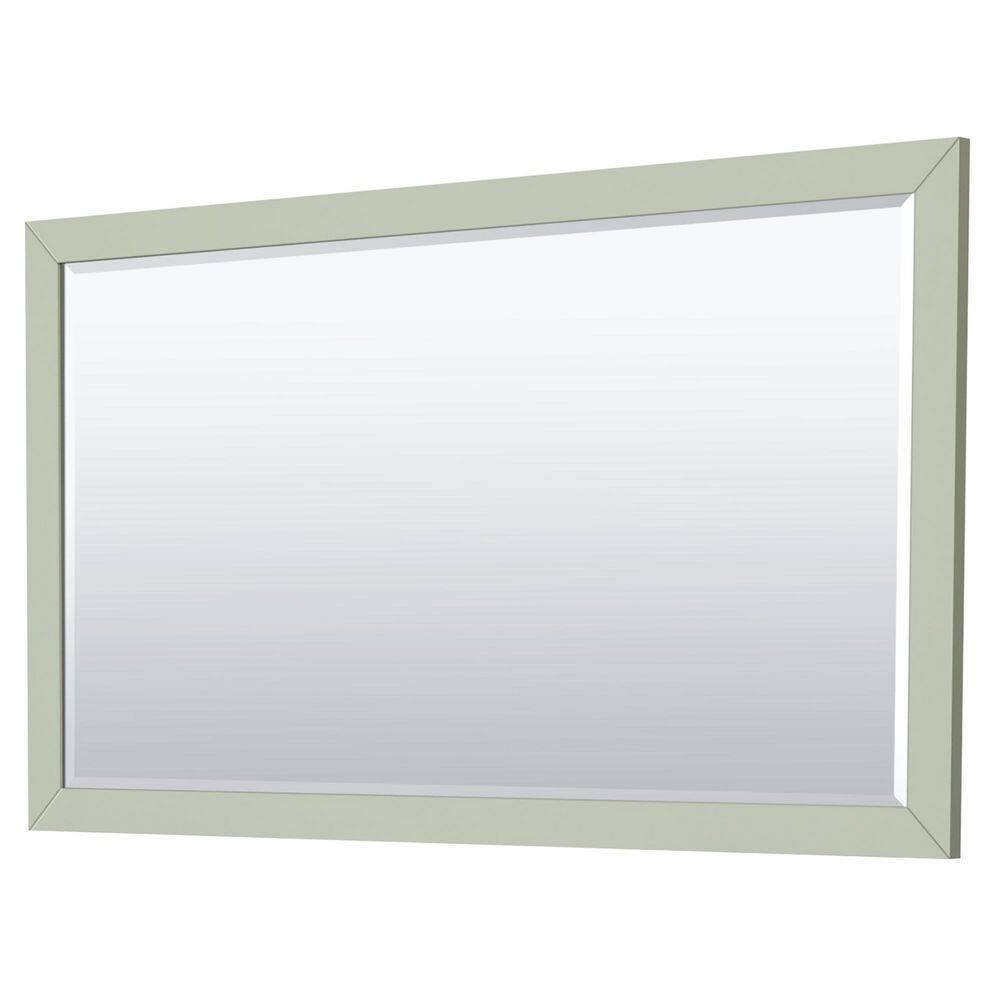 Strada 60" Light Green Freestanding Single Vanity with Marble Top