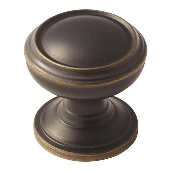 Amerock Revitalize 1-1/4 in. (32mm) Traditional Venetian Bronze Round Cabinet Knob