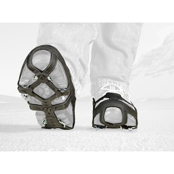 Korkers Apex Ice Cleat Size Large/X-Large Black Stretch Rubber