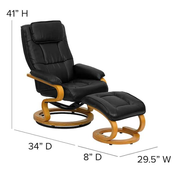 home depot recliner with ottoman