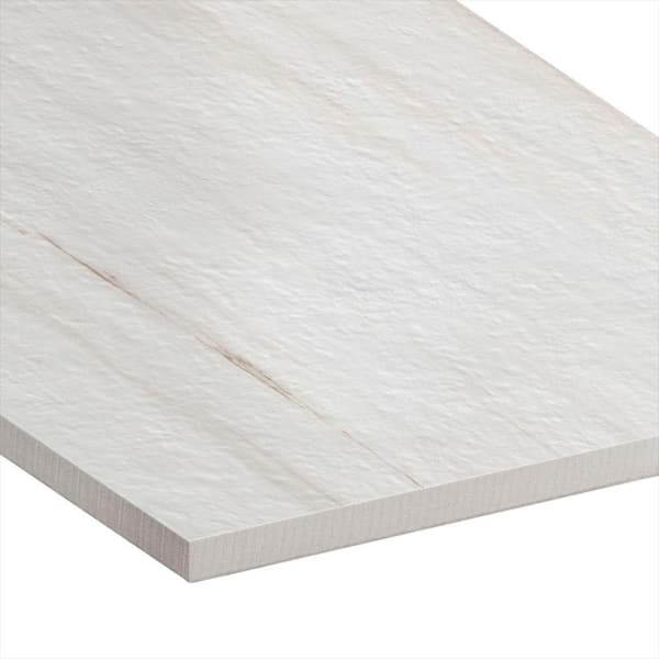 Corso Italia Impero Dolomite White 24 in. x 24 in. x 0.75 in. Marble Look Porcelain Paver (Case of 2)