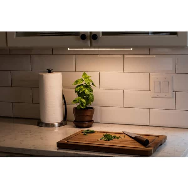 12 in. LED White Deco Glow Under Cabinet Light