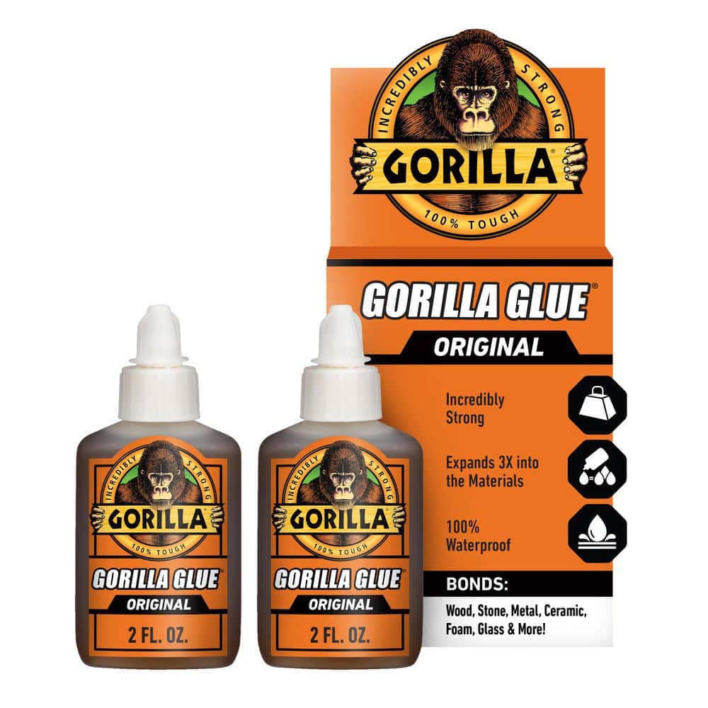 Gorilla 2 oz. Original Glue (2-Pack) 50002 - The Home Depot
