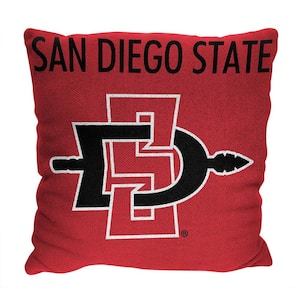 NCAA Cal State San Diego Multi-Color Stacked Pillow