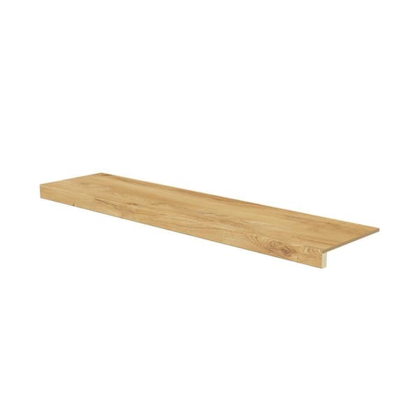 Stairtek 0.375 in. x 11.5 in. x 48 in. Laminate Marigold Oak No Return Modern Retread