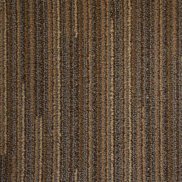 Unbranded Southampton Soft Copper 19.7 in. x 19.7 in. Commercial Carpet Tile (20 Tiles/Case)
