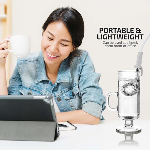 Portable Hot Water Heater rechargeable cordless for food, coffee, tea, soup