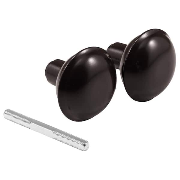 Prime-Line Classic Bronze Plated Spindle Knob Set