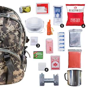 5-Day Survival Camo Backpack