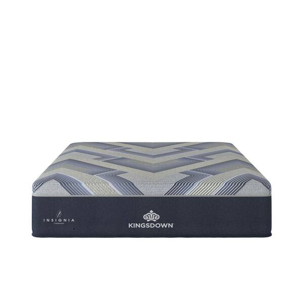 マットレス KINGS DOWN REGARIA INSIGNIA DELUXE 2019 Insignia® Cool Duet Cushion Firm Scroll Quilt Top Hybrid