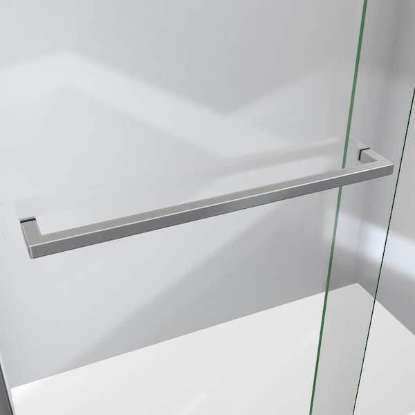 DreamLine Sapphire-V 60 in. W x 76 in. H Sliding Semi Frameless