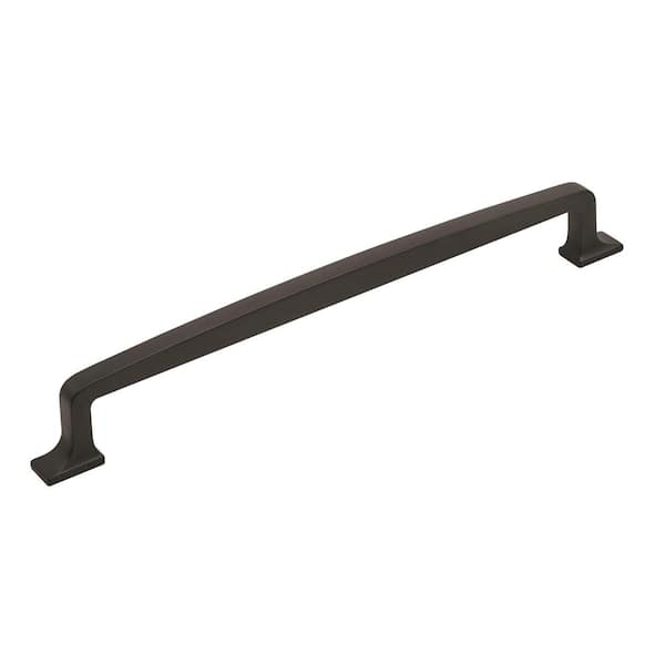 Amerock Westerly 12 in. (305mm) Modern Black Bronze Arch Appliance Pull