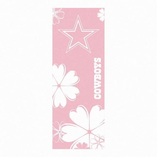 FANMATS Dallas Cowboys 24 in. x 67.5 in. Yoga Mat-DISCONTINUED