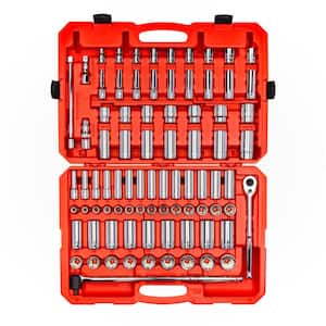 1/2 in. Drive 6-Point Socket and Ratchet Set (84-Piece, 3/8 in. to 1-5/16 in., 10 mm to 32 mm)