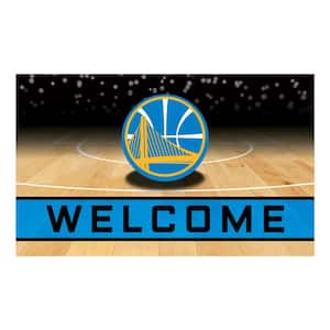 NBA - Golden State Warriors 18 in. x 30 in. Rubber Door Mat