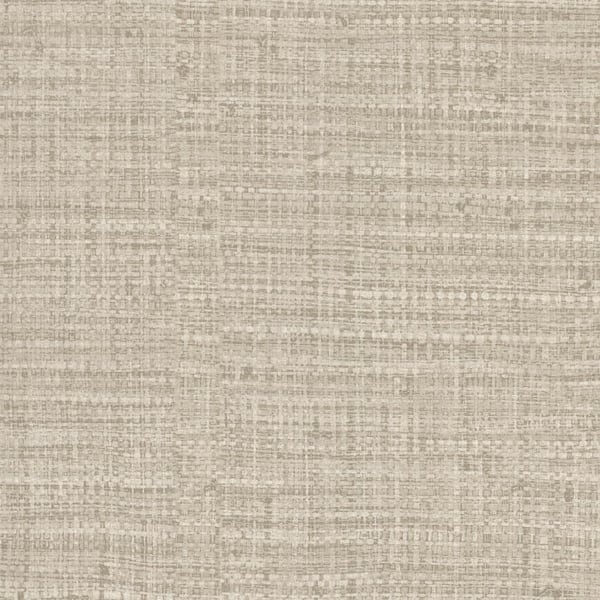 York Wallcoverings Beige Scotland Tweed Abstract Vinyl Non-Pasted Wallpaper Roll