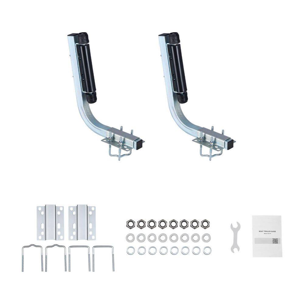 Boat Trailer Guides,Adjustable Height Trailers Guide,High-Duty Steel Trailer Guide-Ons with Smooth Roller Guidance,2PCS price history on PriceWatchPro