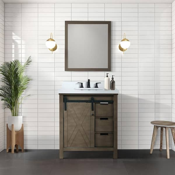 Barclay vanity set discount with stool and mirror